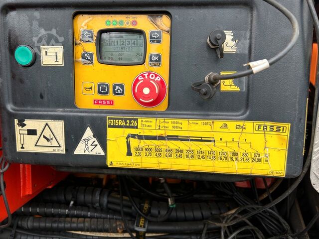 Autokran MAN 35.500 TGS Abroller mit Fassi F315RA.2.26 Kran