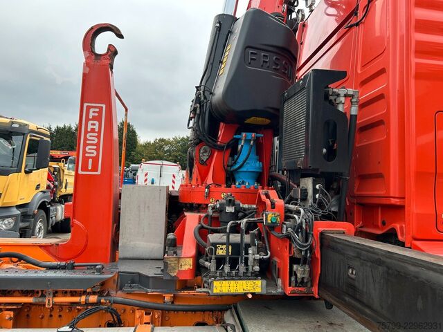 Autokran MAN 35.500 TGS Abroller mit Fassi F315RA.2.26 Kran