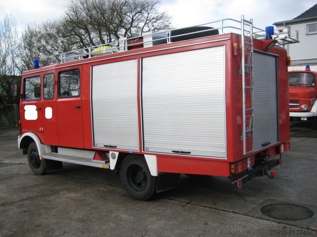 Feuerwehrfahrzeug MERCEDES-BENZ LP 709 Feuerwehr LF8 Oldtimer Teilbeladung *TÜV*