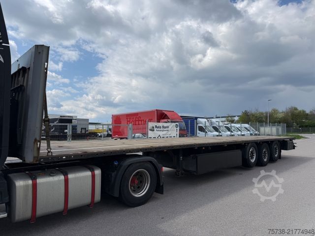 Working platform semitrailer KÖGEL SN24 Plateau/2xLIFT-Achsen/Steckrungen
