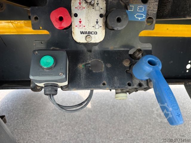Working platform semitrailer KÖGEL SN24 Plateau/2xLIFT-Achsen/Steckrungen