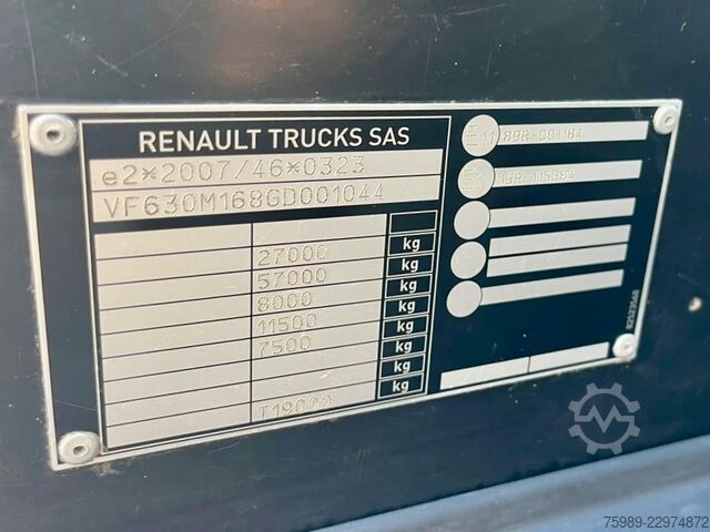 Viehtransport Renault C380 382430 km,  chicken transport,  EURO 6, PA...