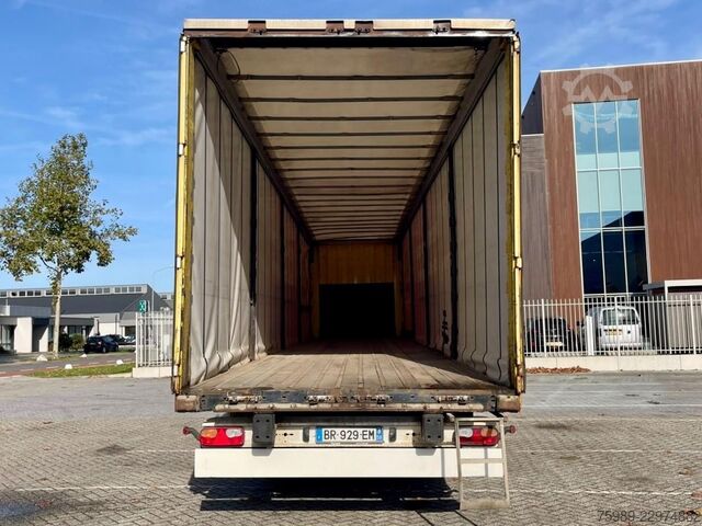 Schiebeplanen KRONE 3 Axle BPW axles, sliding roof, Disc brakes, Ai...