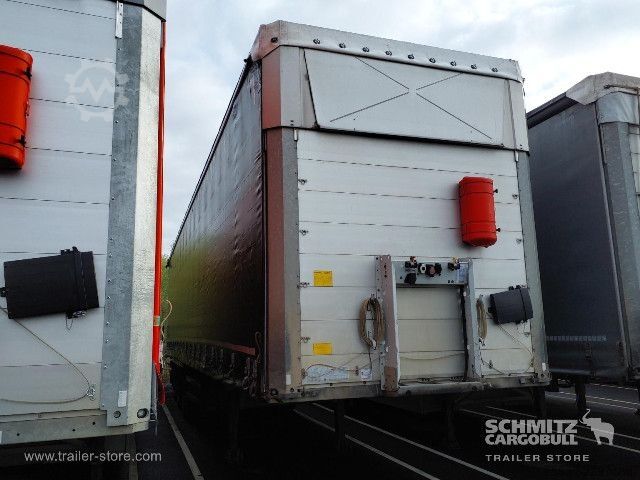 Auflieger mit Pritsche & Plane Schmitz Cargobull Semitrailer Curtainsider Coil Double étage