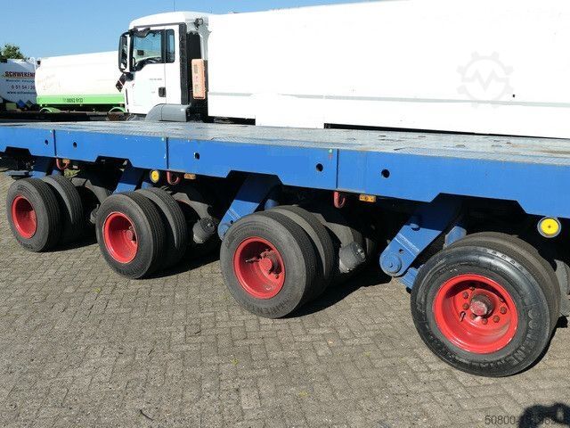 Tieflader-Sattelauflieger SCHEUERLE STF6KV-603-41A, Bis zu 147to. NL, TOP-Zustand