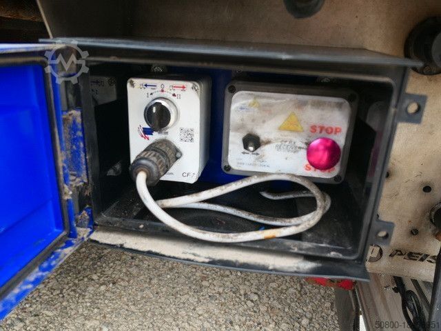 Walking floor semitrailer Peischl, 90m³, 8mm Boden, Neue Bremsen