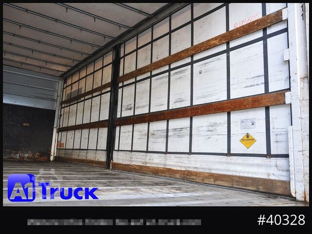 Swap body with flatbed & tarp WECON WPR 745, verzinkt, 2520 innen, Code XL