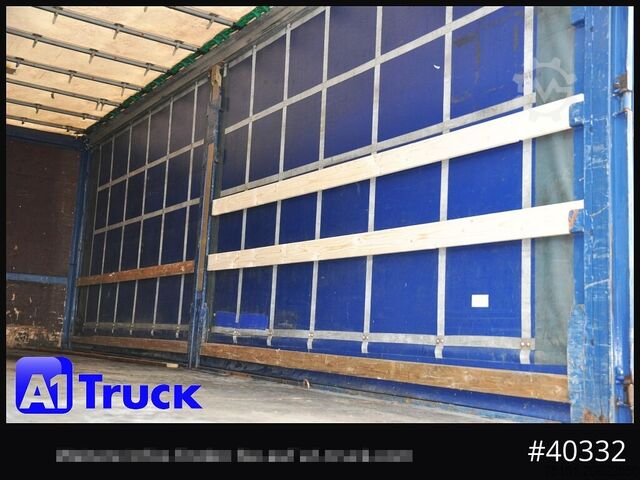 Swap body with flatbed & tarp KRONE 7.45  BDF Wechselbrücke, Schiebeplane