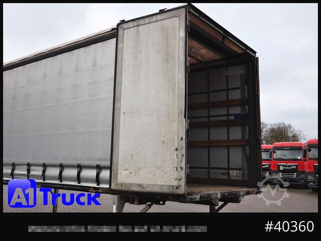 Swap body with flatbed & tarp WECON WPR 782 SG, CODE XL, verzinkt,