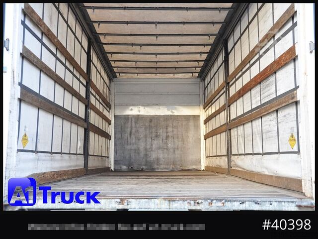 Swap body with flatbed & tarp WECON WPR 745, verzinkt, 2520 innen, Code XL