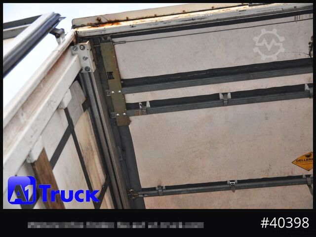 Swap body with flatbed & tarp WECON WPR 745, verzinkt, 2520  innen, Code XL