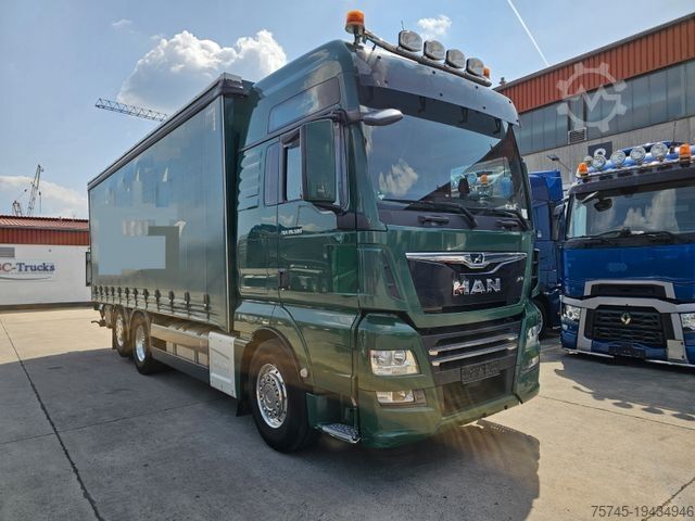 LKW mit Pritsche & Plane MAN TGX 26.500 *LBW * LENK-/LIFT * STANDKLIMA * TOP