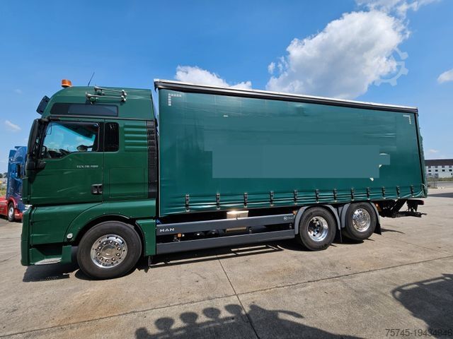 LKW mit Pritsche & Plane MAN TGX 26.500 *LBW * LENK-/LIFT * STANDKLIMA * TOP