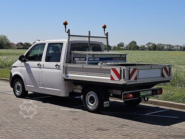 Pickup VOLKSWAGEN TRANSPORTER 2.0 TDI L2 Dubbel Cabine AC!