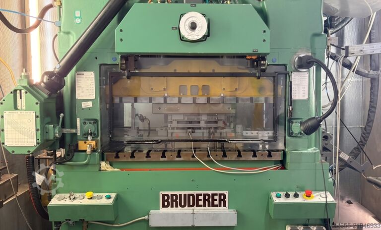 High Speed Stamping Press Line BRUDERER BSTA 500-110B