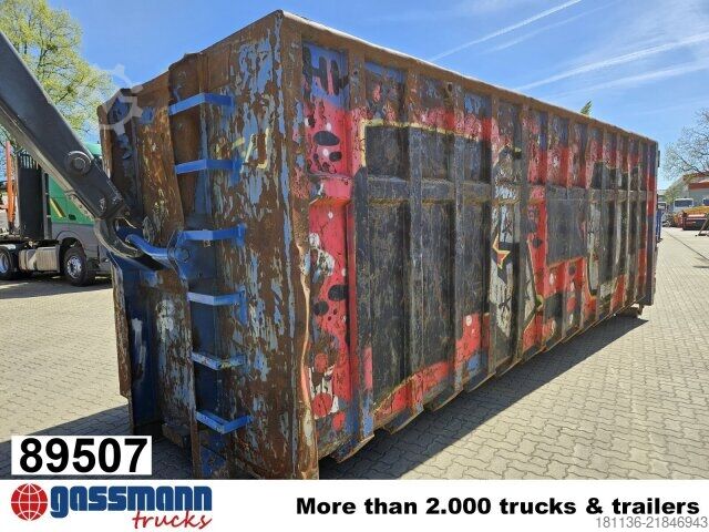 Roll-off container  Abrollcontainer ca. 40m³
