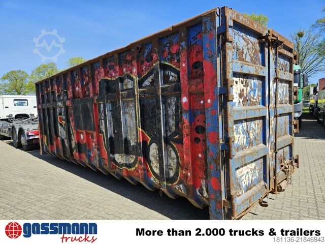 Roll-off container  Abrollcontainer ca. 40m³