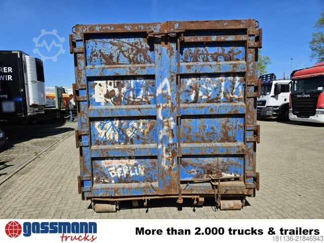 Roll-off container  Abrollcontainer ca. 40m³