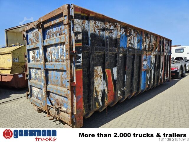 Roll-off container  Abrollcontainer ca. 40m³