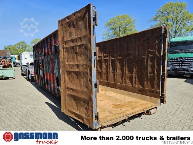 Roll-off container  Abrollcontainer ca. 40m³