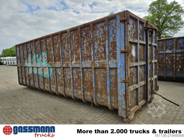 Roll-off container  Abrollcontainer ca. 40m³