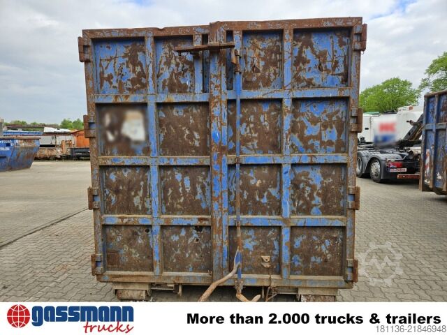 Roll-off container  Abrollcontainer ca. 40m³