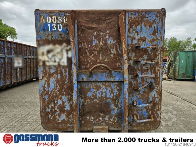 Roll-off container  Abrollcontainer ca. 40m³