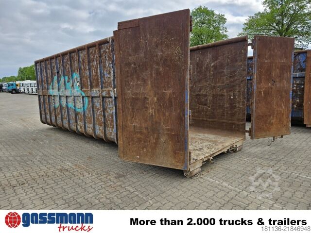 Roll-off container  Abrollcontainer ca. 40m³