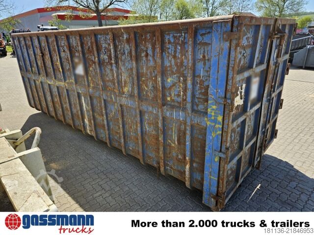 Roll-off container  Abrollcontainer ca. 40m³