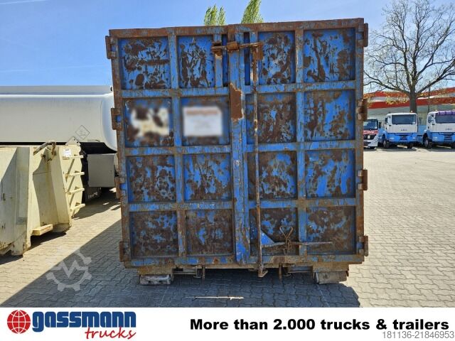 Roll-off container  Abrollcontainer ca. 40m³