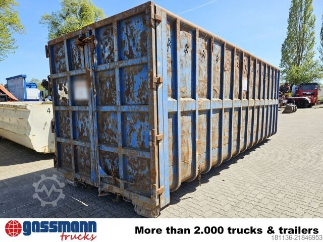 Roll-off container  Abrollcontainer ca. 40m³