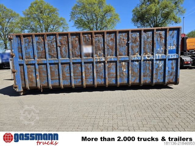 Roll-off container  Abrollcontainer ca. 40m³