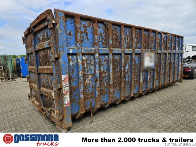 Roll-off container  Abrollcontainer ca. 40m³