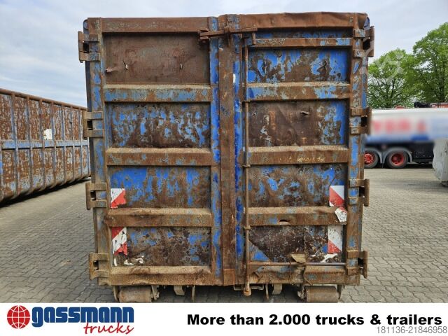 Roll-off container  Abrollcontainer ca. 40m³