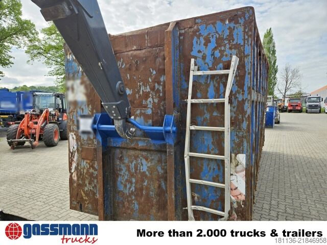 Roll-off container  Abrollcontainer ca. 40m³
