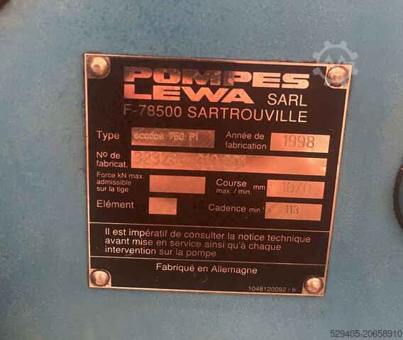 Pumpe LEWA ecodos 750 P1