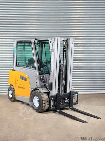 Diesel front loader Jungheinrich DFG 425s - Service Neu - nur 5016 Std.-STVO-KUBOTA