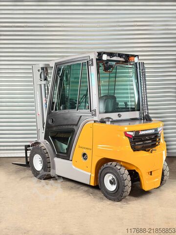 Diesel front loader Jungheinrich DFG 425s - Service Neu - nur 5016 Std.-STVO-KUBOTA