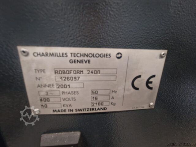 Die-sinking edm CHARMILLES Roboform 2400