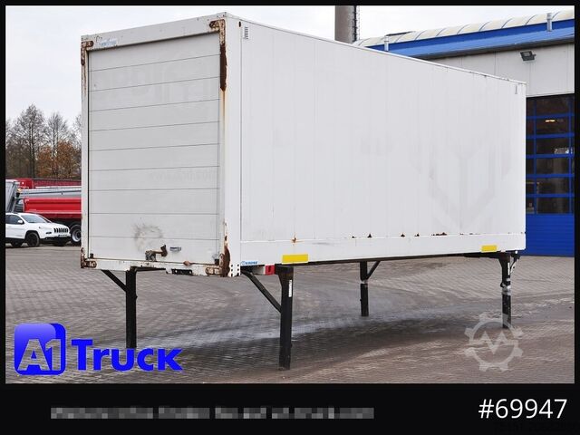 Wechselbrücke mit Kofferaufbau KRONE WB BDF 7,45 Koffer,  2800mm innen, Zurrösen