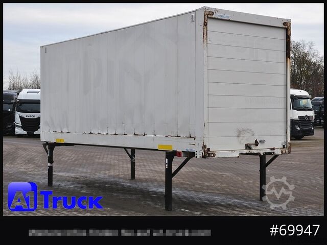 Wechselbrücke mit Kofferaufbau KRONE WB BDF 7,45 Koffer,  2800mm innen, Zurrösen