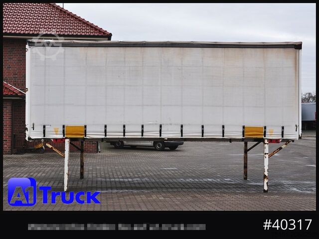 Wechselbrücke mit Pritsche & Plane KRONE Wechselbrücke 7,45 Multilock, neutral