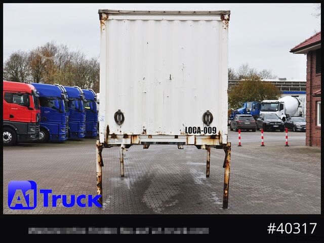 Wechselbrücke mit Pritsche & Plane KRONE Wechselbrücke 7,45 Multilock, neutral