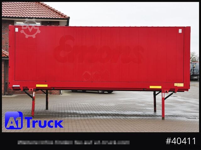 Wechselbrücke mit Kofferaufbau KRONE BDF 7,82 Wechselbrücke, 2680mm Innenhöhe.