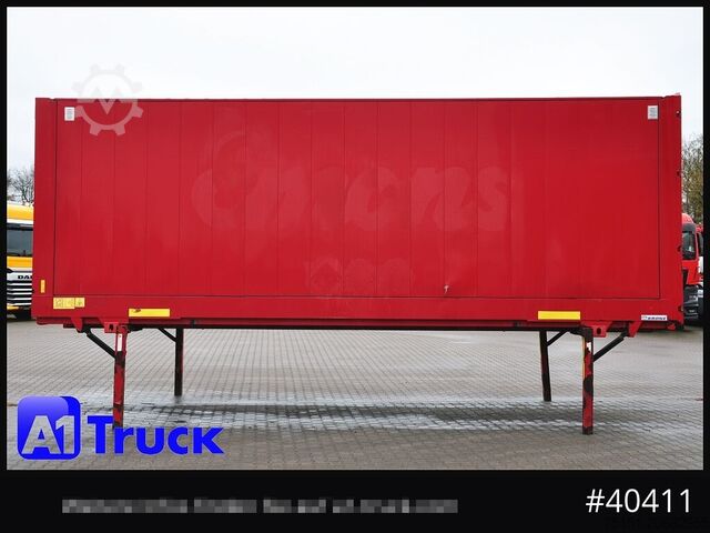 Wechselbrücke mit Kofferaufbau KRONE BDF 7,82 Wechselbrücke, 2680mm Innenhöhe.