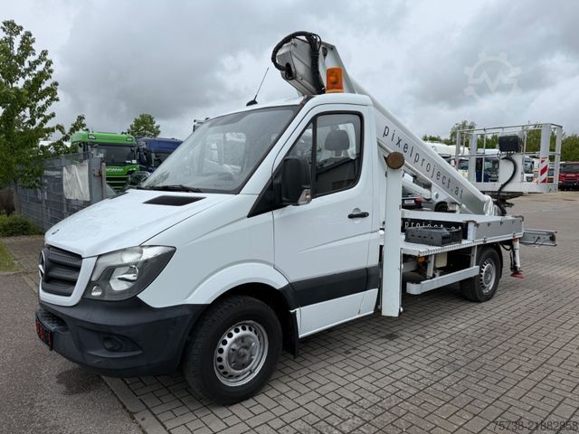 Truck-mounted work platform MERCEDES-BENZ Sprinter 313 CDI Hubarbeitsbühne Multitel MT222