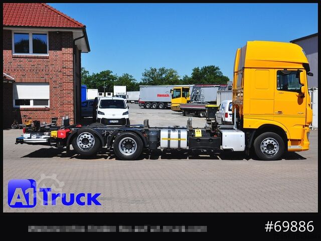 Swap body truck DAF XF 480, MultiBDF, 7,45, Standklima, LBW,