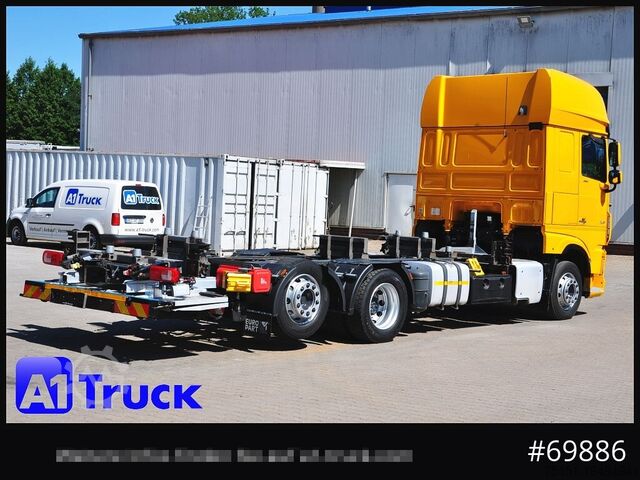 Swap body truck DAF XF 480, MultiBDF, 7,45, Standklima, LBW,