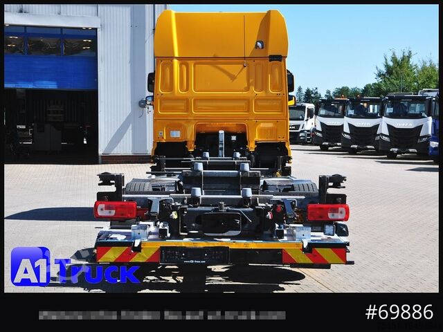 Swap body truck DAF XF 480, MultiBDF, 7,45, Standklima, LBW,