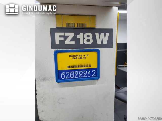 VERTIKALES BEARBEITUNGSZENTRUM CHIRON FZ 18 W